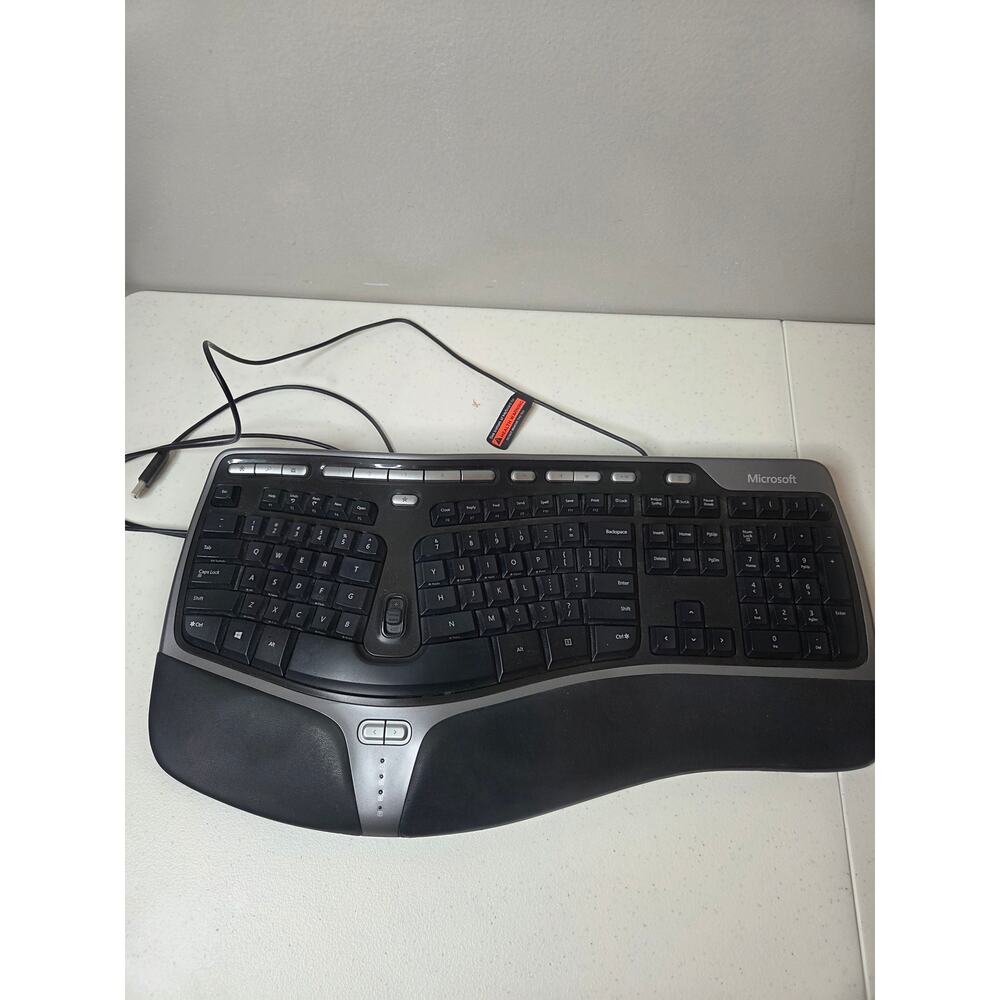 Microsoft Ergonomic Keyboard 4000 v1.0 Wired USB Natural Series